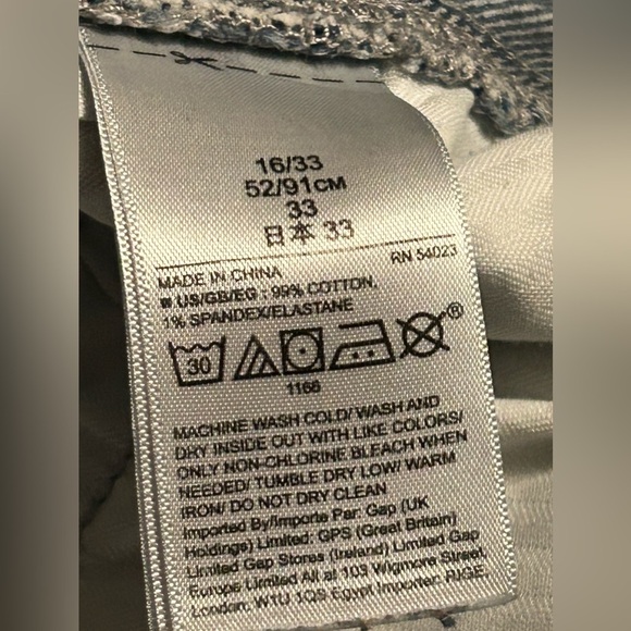 GAP Carpenter Pants button fly women’s 16 blue indigo high rise 90’s crop grunge - Picture 7 of 16